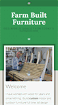 Mobile Screenshot of farmbuiltfurniture.com